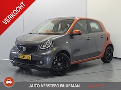 Smart Forfour - 1.0 Passion Schuifdak, Airco, Achteruitrijcamera, CruiseControl, Toerenteller, 16"inch LM