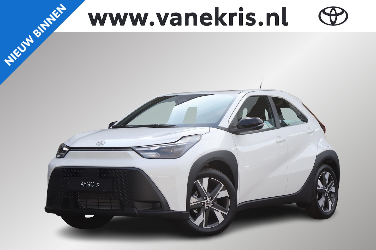 Toyota Aygo X - Hybrid 115 play Hybrid 115 Play, Go Pack, Nieuw en snel leverbaar met €1.750 inruilpremie!! - AutoWereld.nl
