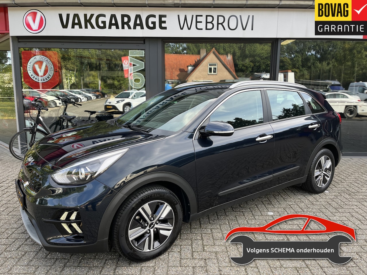 Kia Niro - 1.6 GDi Hybrid DynamicLine Trekhaak Incl. Beurt - AutoWereld.nl