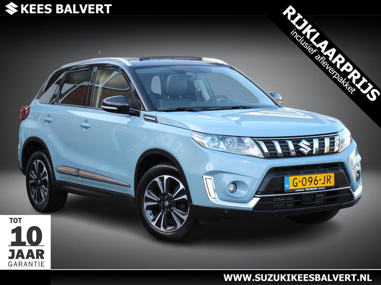 Suzuki Vitara - 1.4 Boosterjet Stijl/Style Automaat | Opendak | Trekhaak | Dodehoeksensor | - AutoWereld.nl