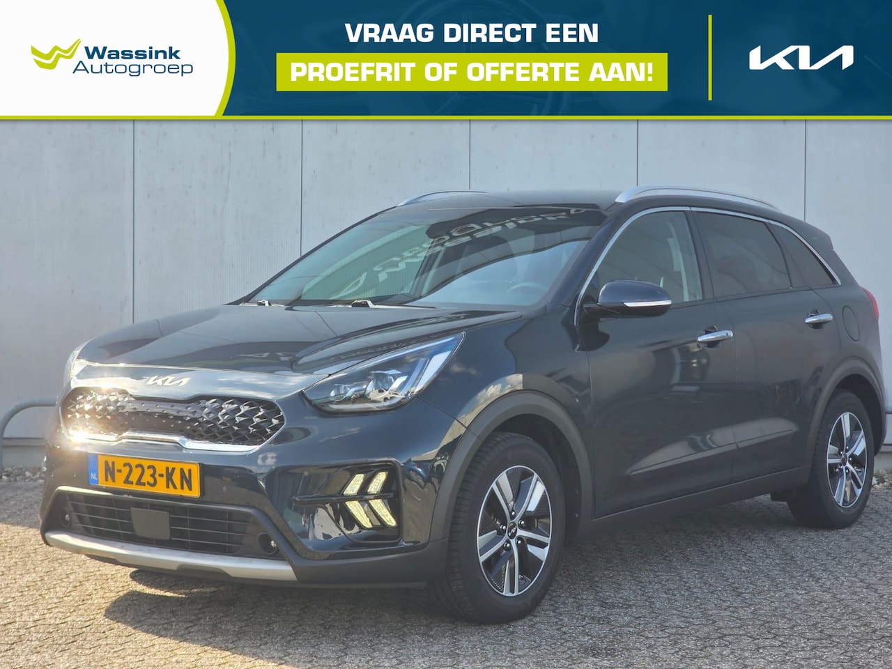 Kia Niro - 1.6 GDi Hybrid DynamicPlusLine Navigatie | Parkeercamera | Stoel en stuur verwarming - AutoWereld.nl
