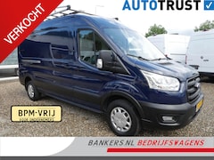 Ford Transit - 2.0 TDCI 170PK L3H2 Airco Trekh 3500KG Camera Imp