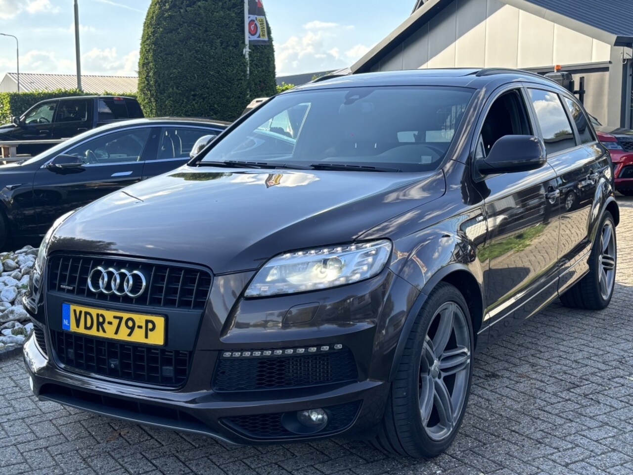 Audi Q7 - 4.2 TDI V8 2013 Grijs Kenteken Bedrijfsauto Panorama VOL - AutoWereld.nl