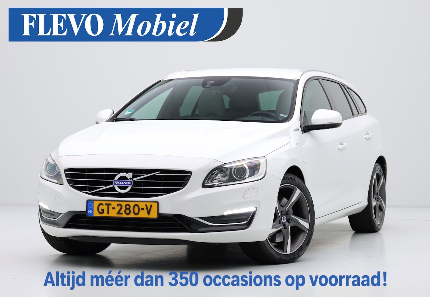 Volvo V60 - 2.4 D5 Twin Engine Special Edition Aut. Xenon|Leder|Navi|Clima - AutoWereld.nl