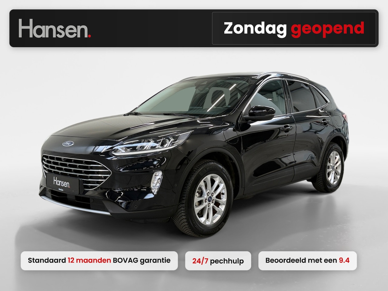 Ford Kuga - 2.5 PHEV Titanium I Stoelverwarming I Adaptive Cruise I Camera I CarPlay I Dodehoekdetecti - AutoWereld.nl