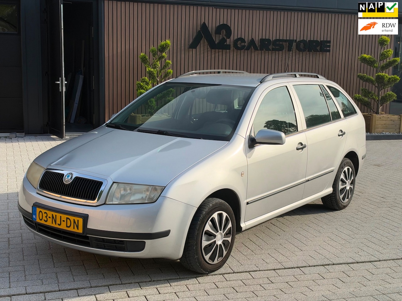 Skoda Fabia Combi - 1.4-16V Flash NAP APK AUTOMAAT AIRCO! - AutoWereld.nl