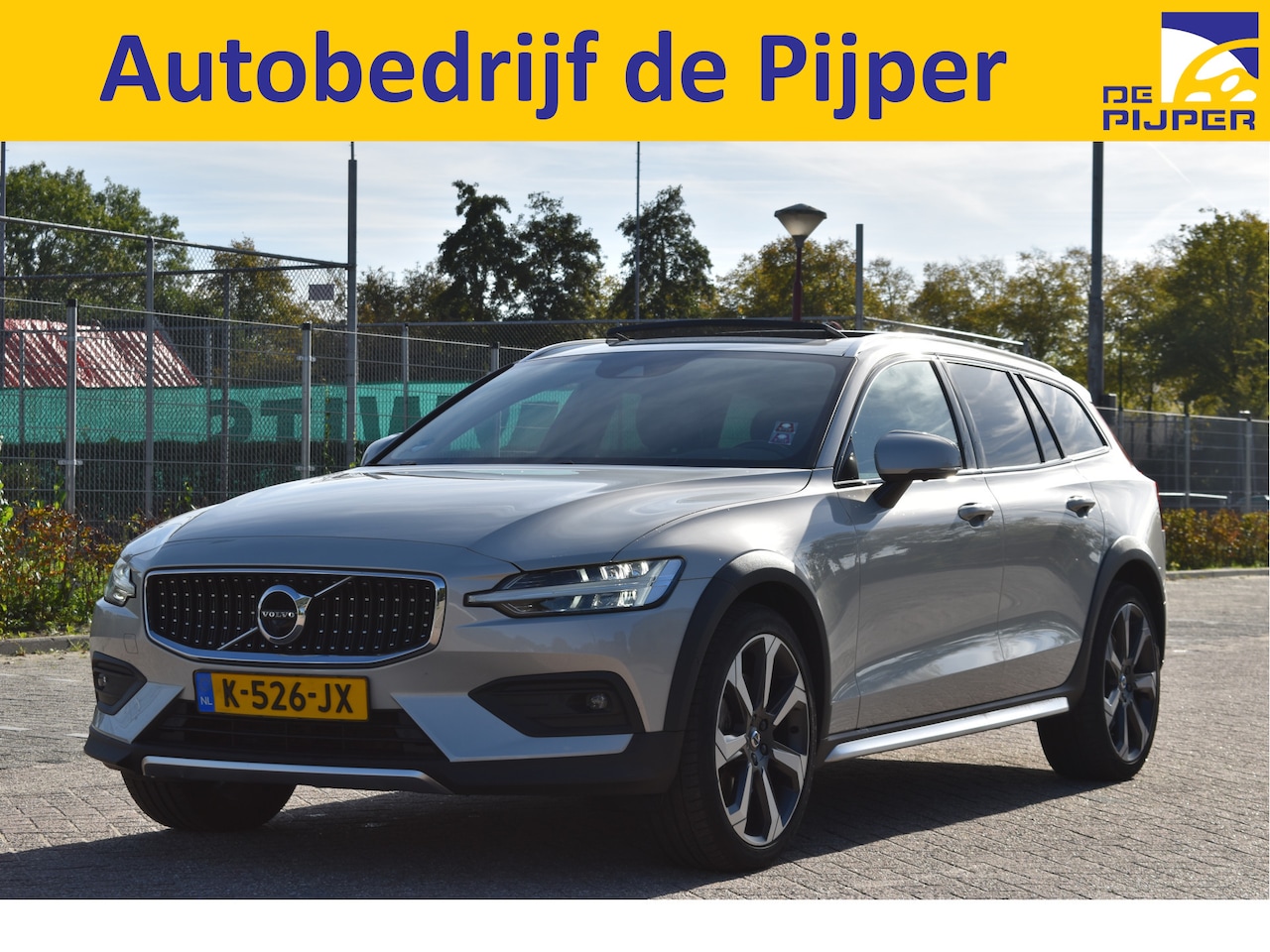 Volvo V60 Cross Country - 2.0 B5 AWD Pro 265 pk Lounge Pack | NL-Auto | HUD | Elekt.trekhaak | Stoelverkoeling | Har - AutoWereld.nl