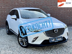Mazda CX-3 - 2.0 SkyActiv-G 120 TS+ | Stoelverw. | Camera | HUD | Leer / Alcantara | Memory seats