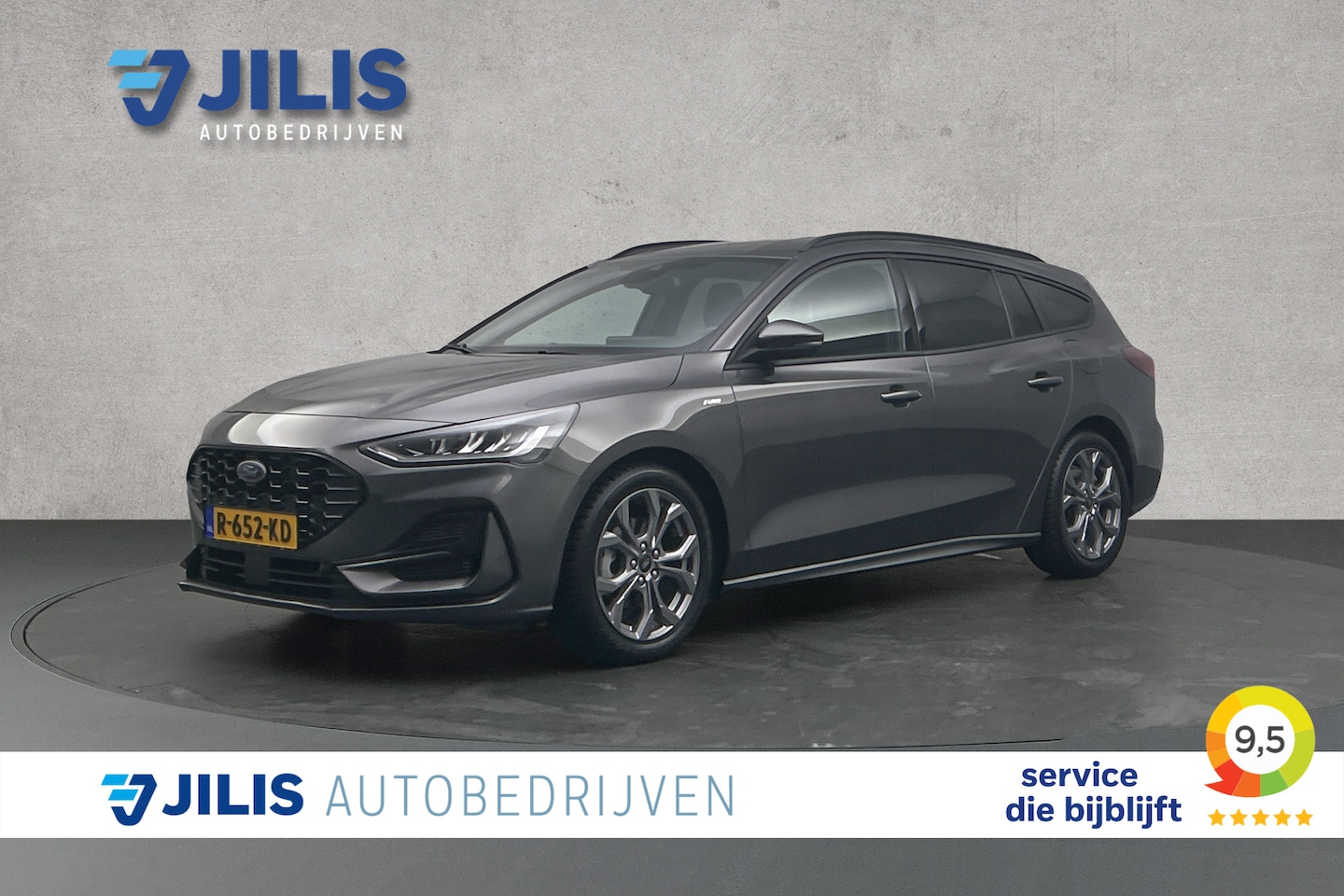 Ford Focus Wagon - 1.0 EcoBoost Hybrid ST Line X | Stoelverwarming | Adaptieve cruise control - AutoWereld.nl