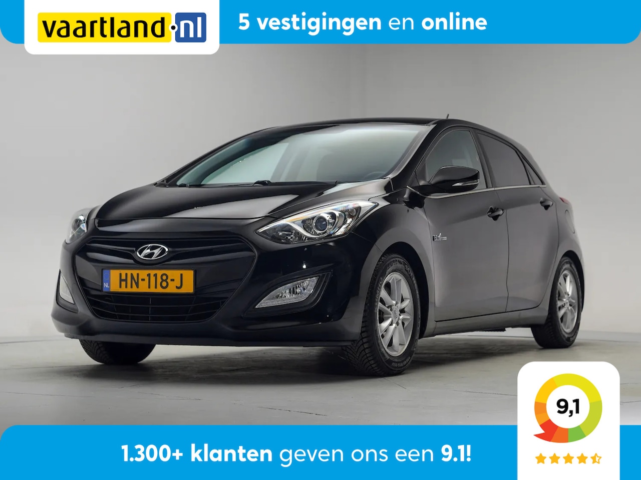 Hyundai i30 - 1.6 GDI I-Motion Plus [ Trekhaak Clima LED Camera Cruise ] - AutoWereld.nl