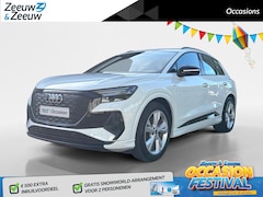 Audi Q4 e-tron - 40 Launch edition S Competition 77 kWh | ACC | Camera | Carplay | Stoel Verw |