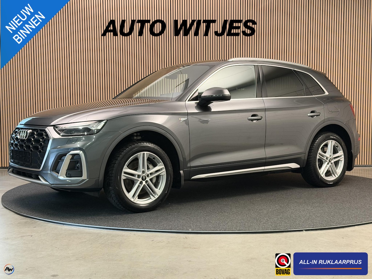 Audi Q5 - 50 TFSI Pluging-Hybrid 299PK Aut. Quattro S-Line | LED | Trekhaak | Camera | Adapt. Cruise - AutoWereld.nl