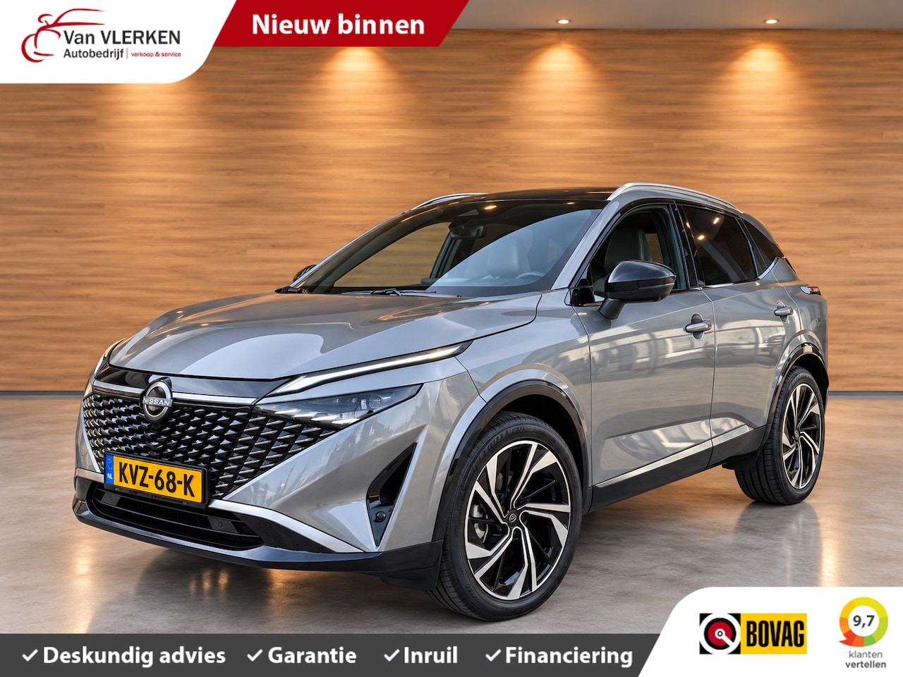 Nissan Qashqai - 1.3 MHEV Xtronic Tekna Plus MASSAGE stoelen PANORAMADAK - AutoWereld.nl