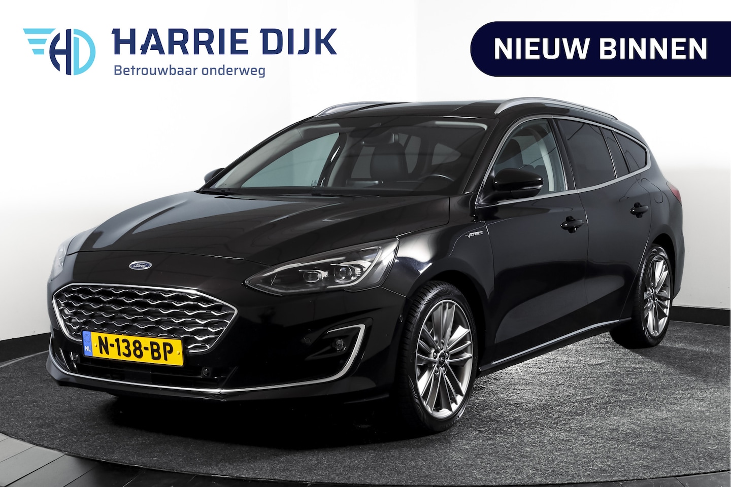 Ford Focus Wagon - 1.5 EcoBoost 150 PK Vignale - Automaat | Adapt. Cruise | Winterpakket | PDC | Camera | NAV - AutoWereld.nl