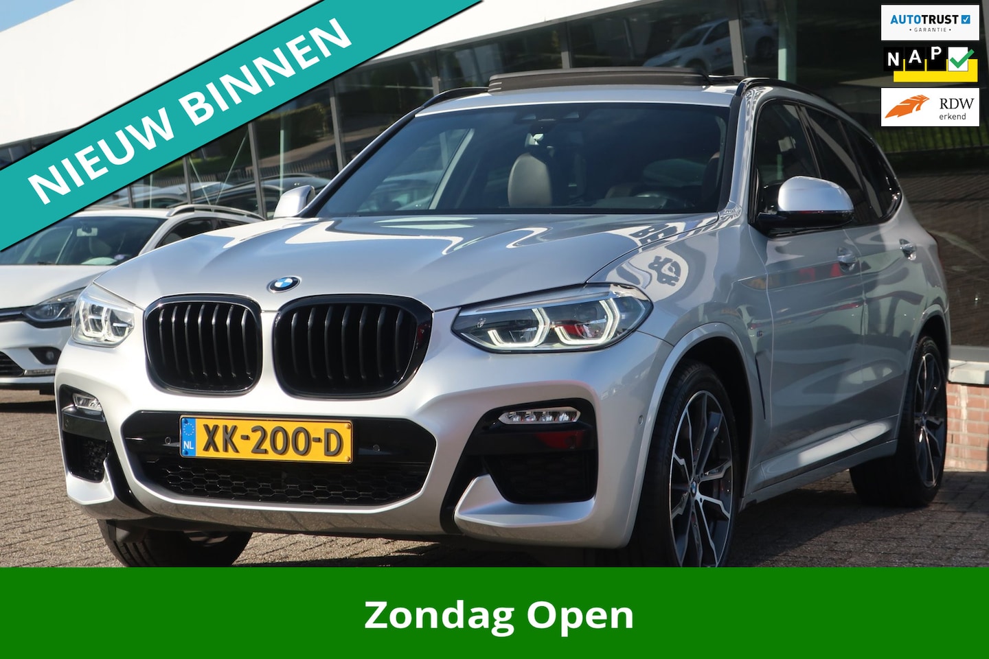 BMW X3 - XDrive20i M-Sport High Exe. 2e EIG_LED_PANO_CAM_20-INCH. - AutoWereld.nl