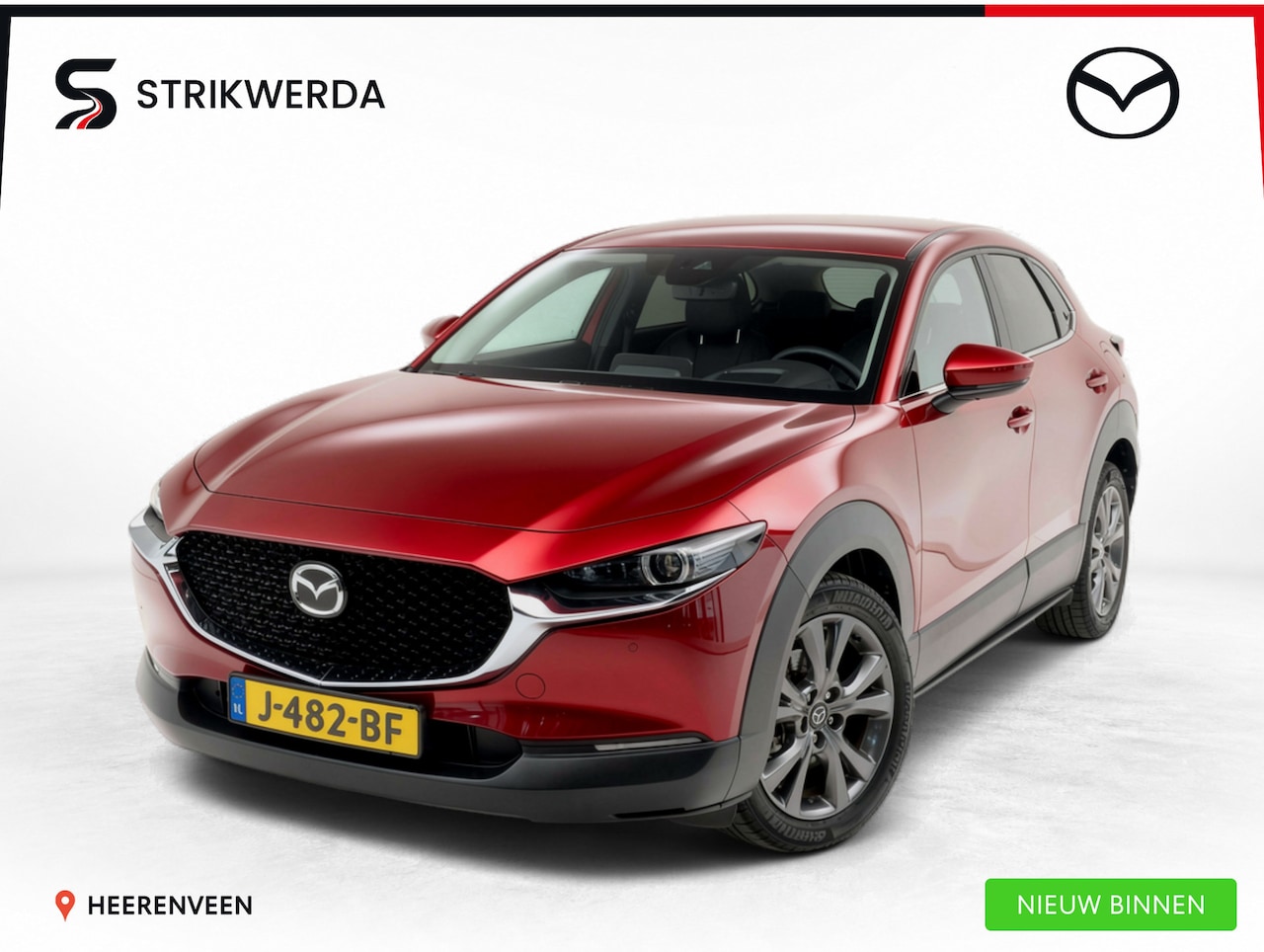 Mazda CX-30 - 2.0 e-SkyActiv-X M Hybrid Luxury | Automaat | leer | Bose - AutoWereld.nl