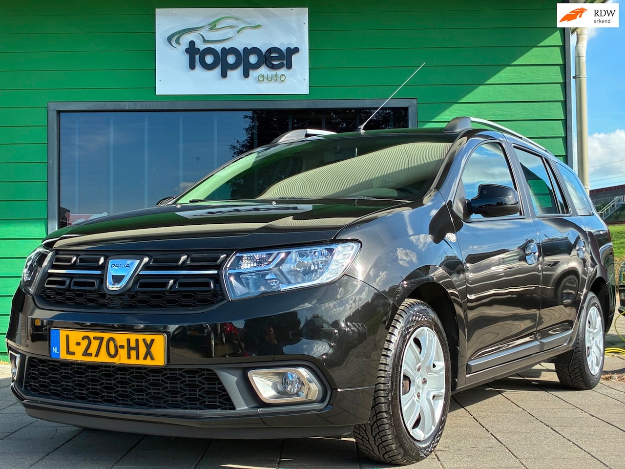 Dacia Logan MCV - 0.9 TCe Laureate|1e Eigenaar|Automaat|Navigatie|CruiseControl|PDC|Trekhaak|Elektr.ramen| - AutoWereld.nl