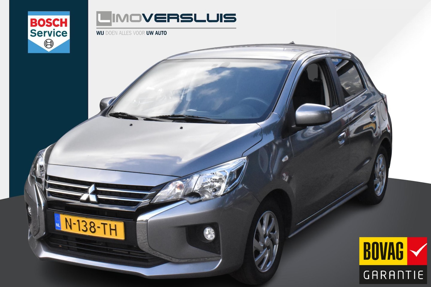 Mitsubishi Space Star - 1.2 Intense Automaat | 1e Eigenaar |  Carplay Navigatie | Stoelverwarming | 12 mnd BOVAG g - AutoWereld.nl