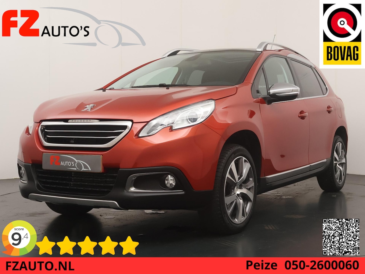 Peugeot 2008 - 1.2 PureTech Allure - Panoramadak - Navigatie - Climate Control - Trekhaak - AutoWereld.nl