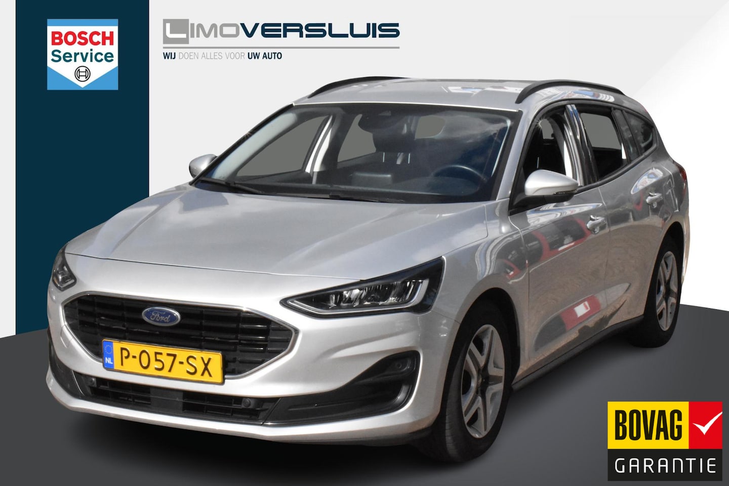 Ford Focus Wagon - 1.0 EcoBoost Hybrid Connected Navigatie | Carplay | Cruise | Airco | 12 mnd BOVAG garantie - AutoWereld.nl