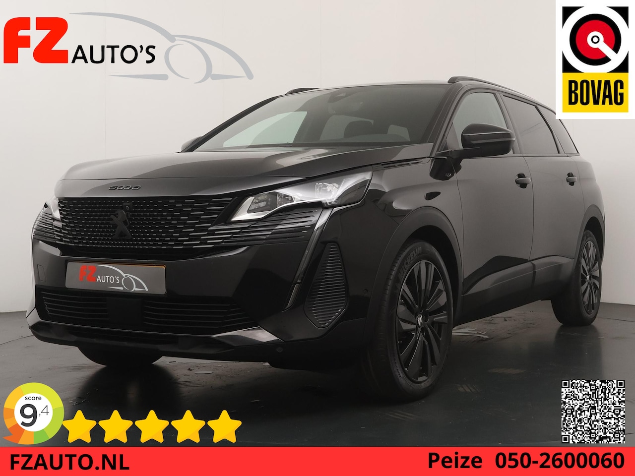 Peugeot 5008 - 1.2 PureTech GT Pack Business Automaat - Panoramadak - Afneembare Trekhaak - Navigatie - AutoWereld.nl