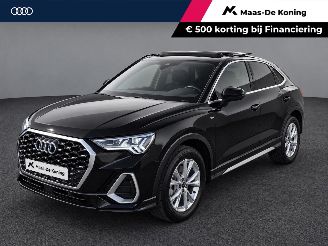 Audi Q3 Sportback - 45 TFSIe 180kW/245PK S Line · Panoramadak · Trekhaak · Camera · Appler/Android Car Play · - AutoWereld.nl