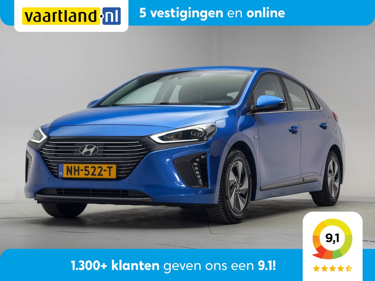Hyundai IONIQ - 1.6 GDi Comfort [ Navi Apple/Android Adapt.cruise Leder Camera ] - AutoWereld.nl
