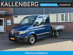 Volkswagen Crafter - 35 2.0 TDI Pickup / DC / HIAB Kraan / Trekhaak / 6 persoons
