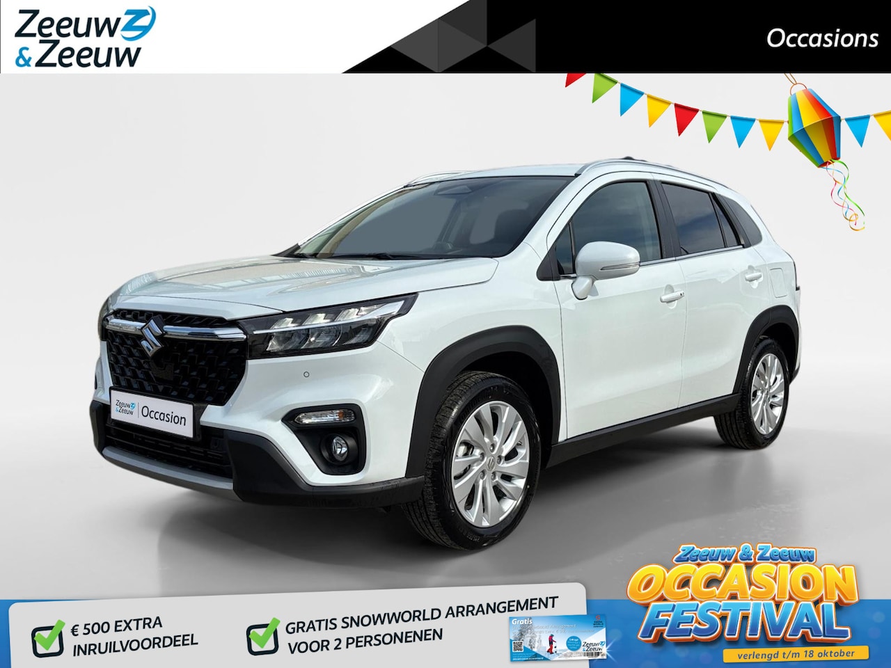 Suzuki S-Cross - 1.4 Boosterjet Select Smart Hybrid | ACC | Carplay | Stoel verw | Camera | - AutoWereld.nl