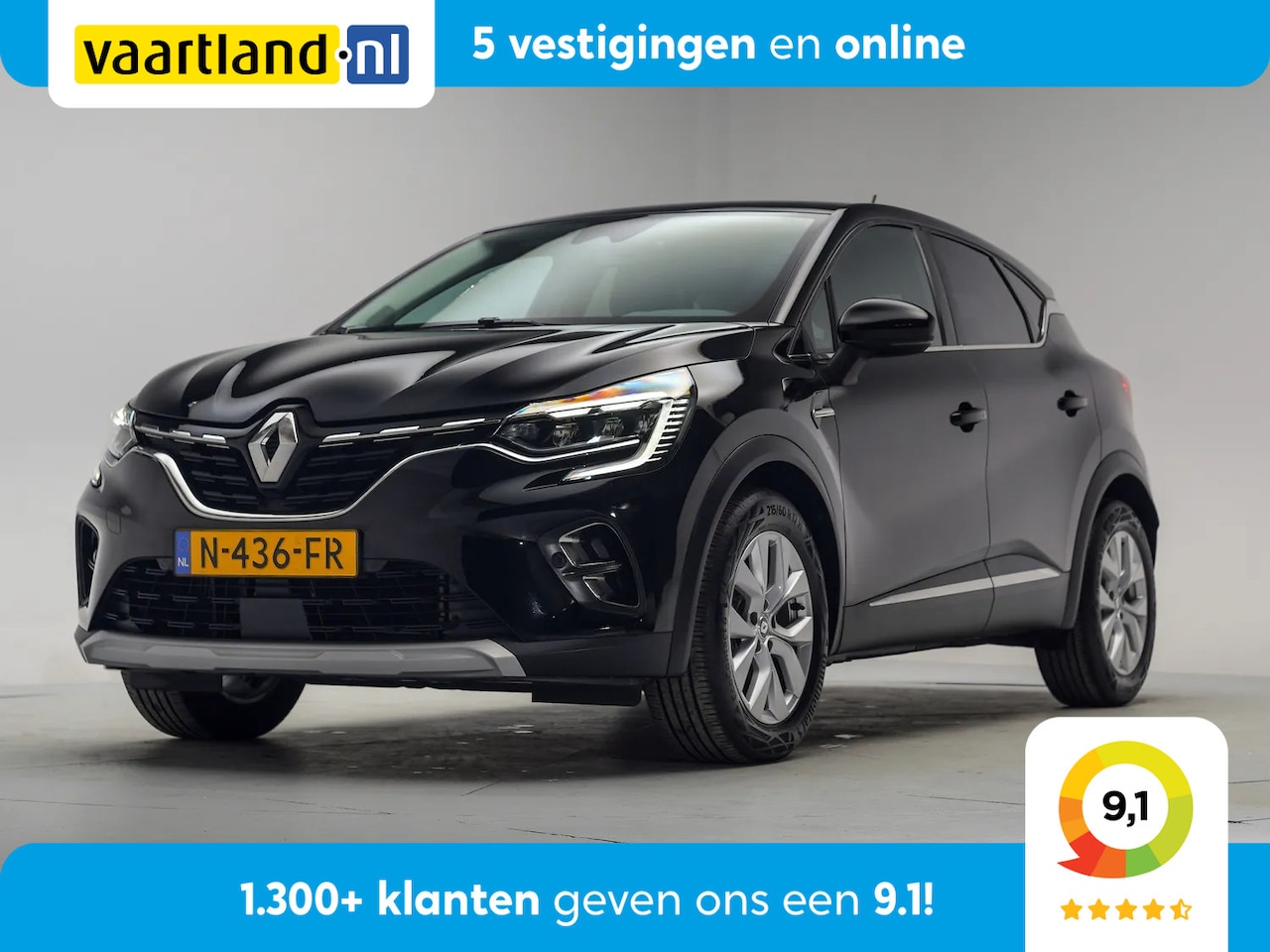 Renault Captur - 1.3 TCe 140 Intens Aut. [ Navi Apple/Android Camera Clima ] - AutoWereld.nl