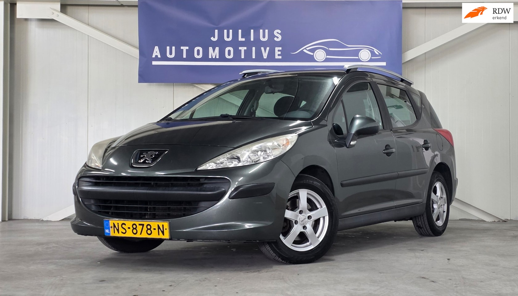 Peugeot 207 SW - 1.4 VTi X-line Panoramadak Airco APK 06-2027 Garantie! - AutoWereld.nl