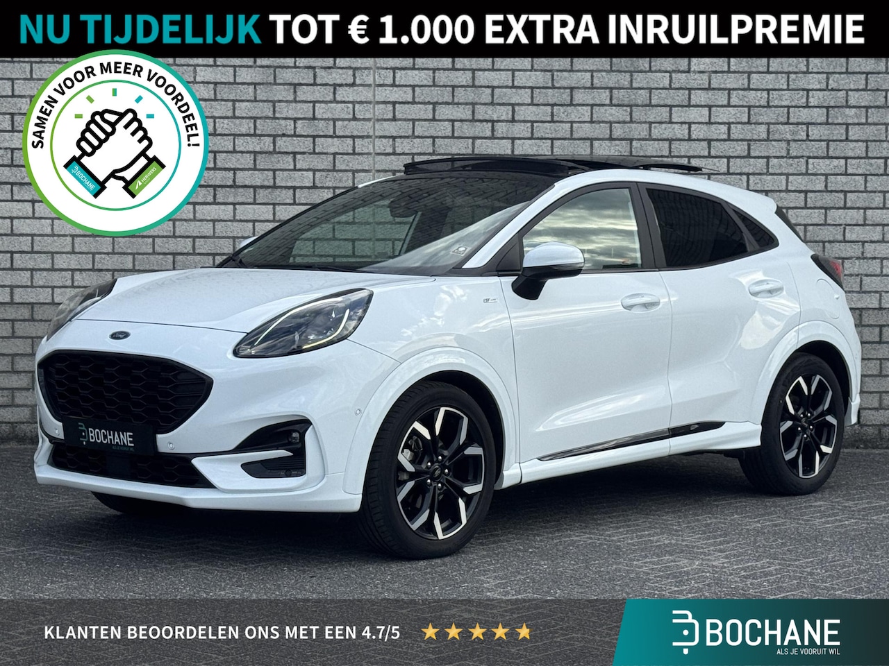 Ford Puma - 1.0 EcoBoost ST-Line X | Schuif /- kanteldak | Stuur + Stoelverwarming | Afneembare trekha - AutoWereld.nl