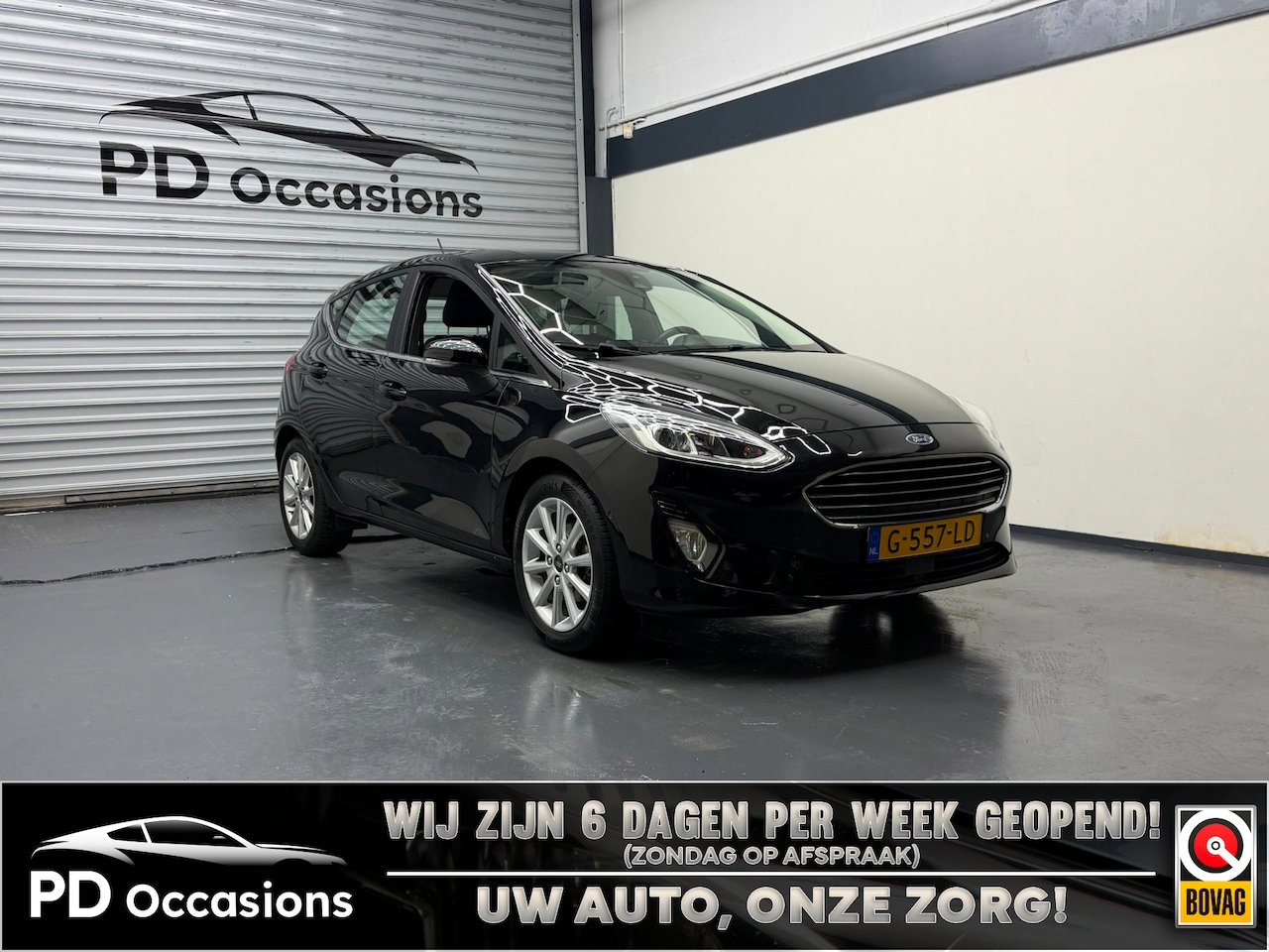 Ford Fiesta - 1.0 EcoBoost Titanium - LM Velgen - Camera - ACC - APK - AutoWereld.nl