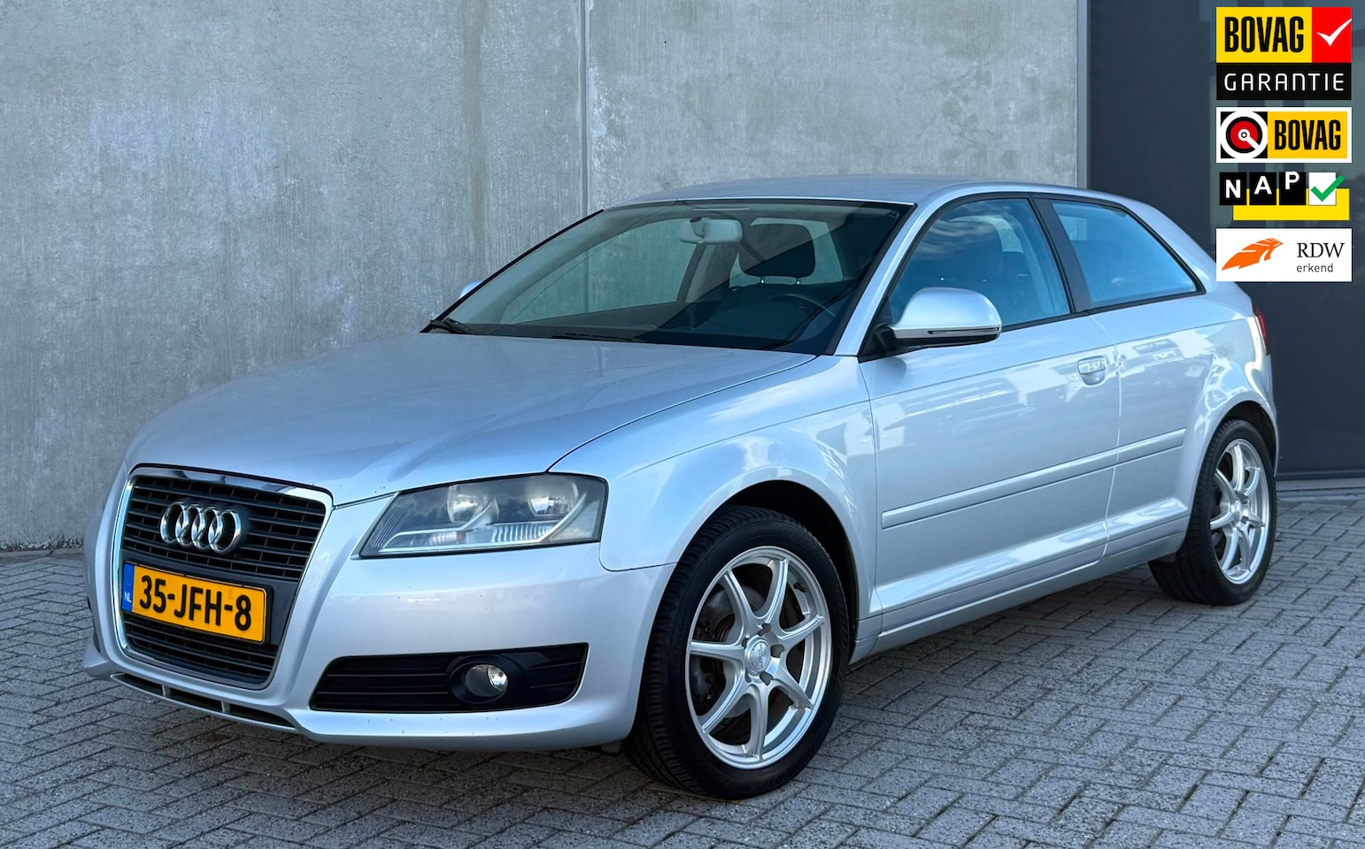 Audi A3 - 1.4 TFSI 125pk AUT 2009 Grijs NAP|CLIMA|APK 09-2027 - AutoWereld.nl