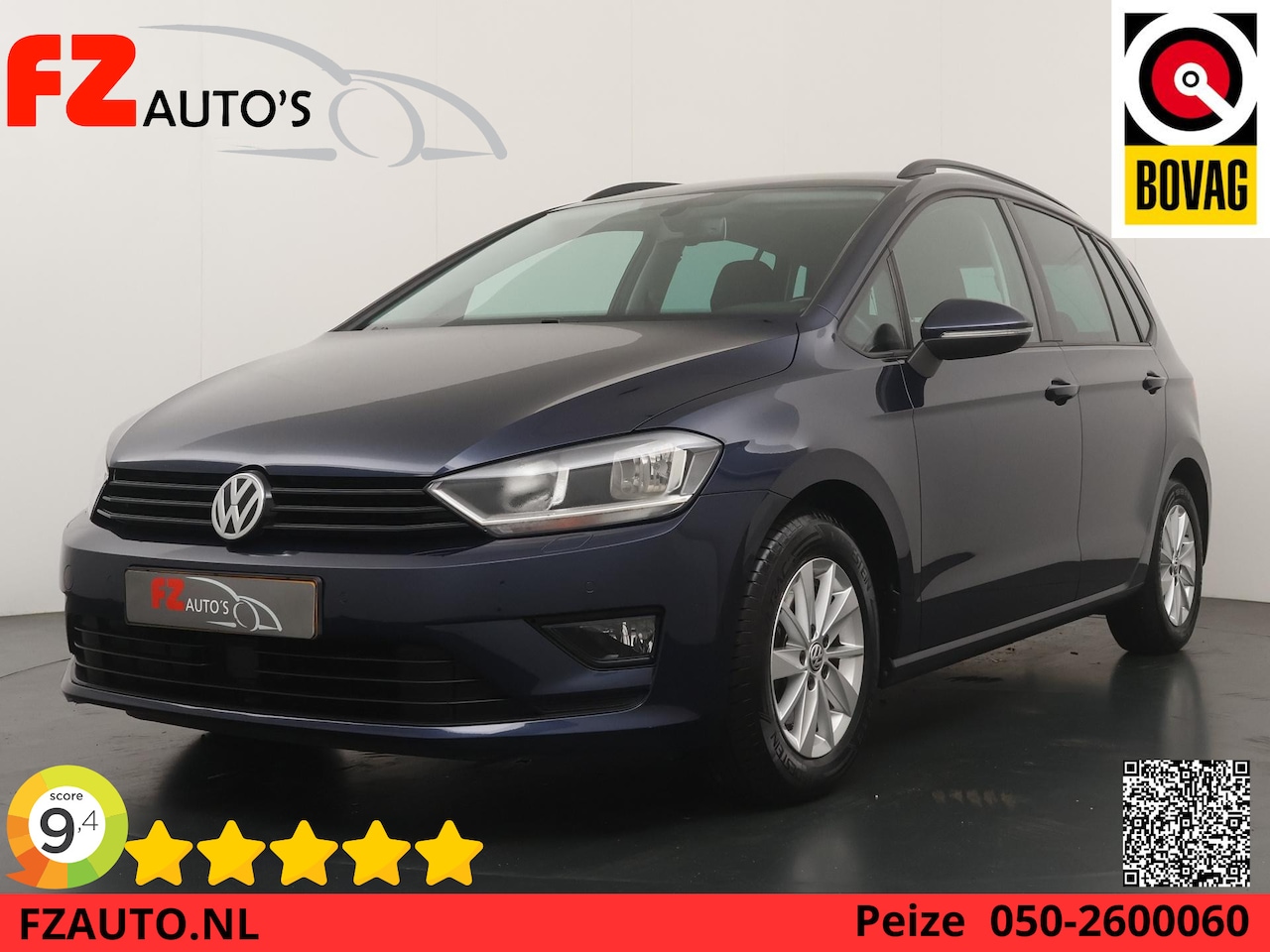 Volkswagen Golf Sportsvan - 1.2 TSI Highline Automaat - Navigatie - Stoelverwarming - Trekhaak - AutoWereld.nl