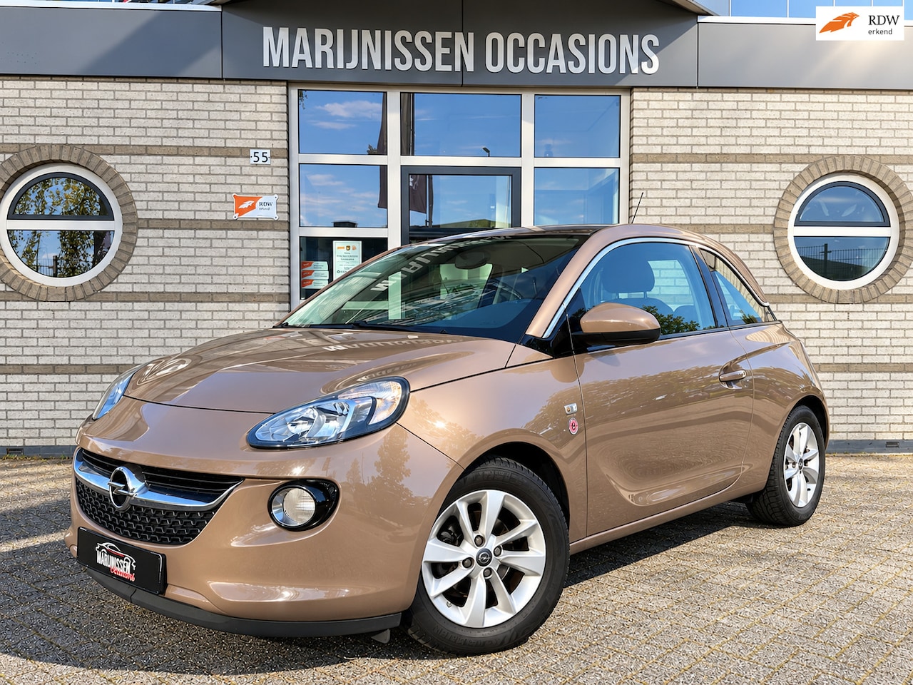 Opel ADAM - 1.4 Jam Cappucino |Airco|Bluetooth|Cruise| - AutoWereld.nl