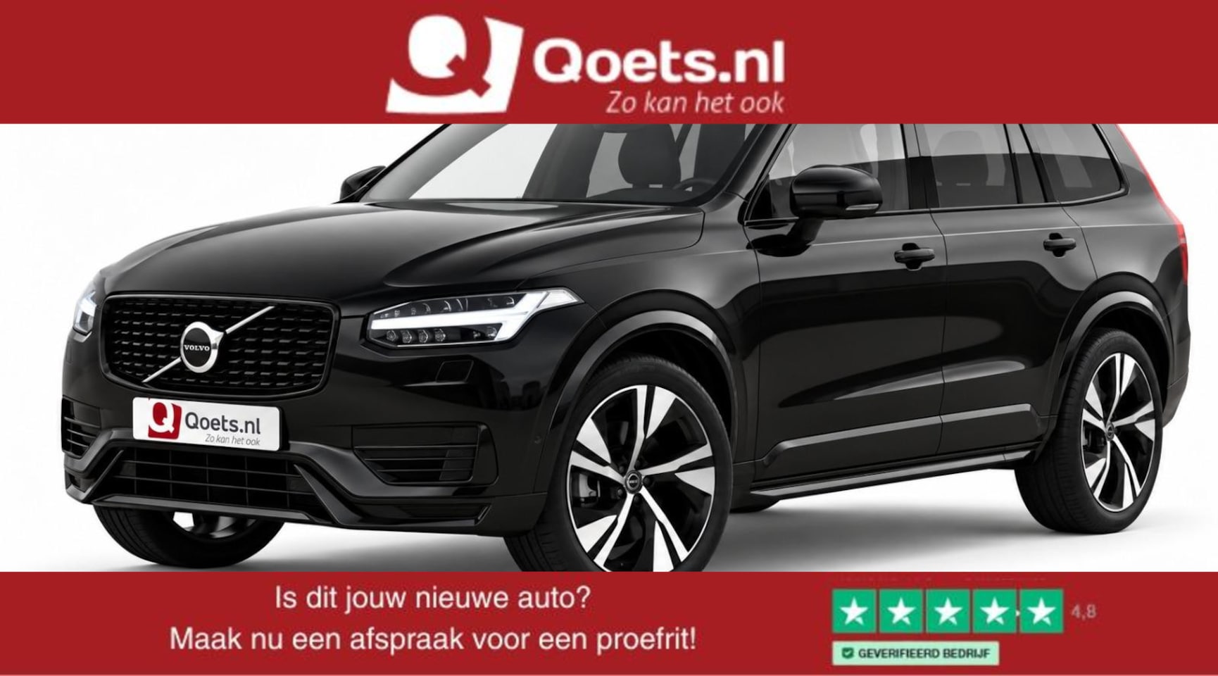 Volvo XC90 - 2.0 T8 Recharge AWD R-Design Luchtvering - Panoramadak - Adaptieve Cruise Control - Getint - AutoWereld.nl