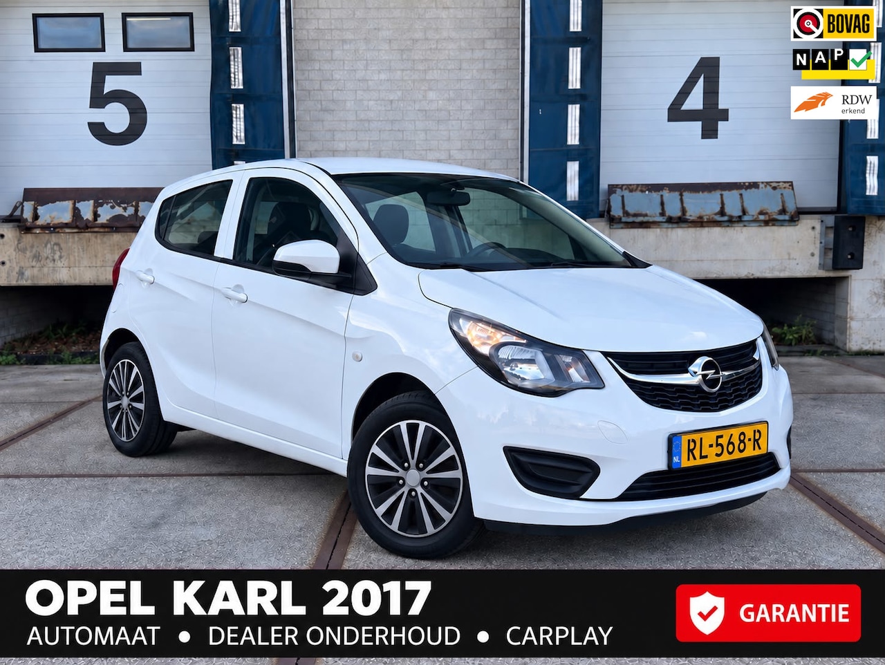 Opel Karl - 1.0 ecoFLEX Edition(AUT+CarPlay+Onderhoud) - AutoWereld.nl