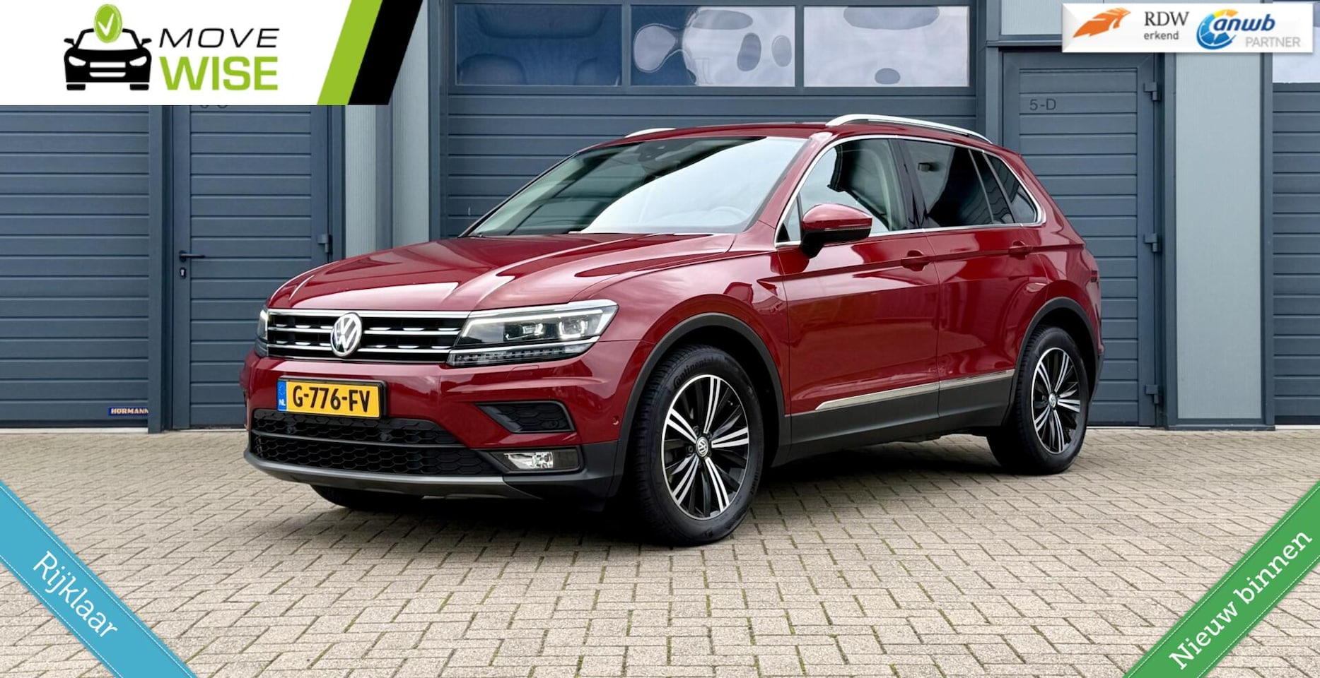 Volkswagen Tiguan - 1.5 TSI - 150pk ACT Highline Business R | AUTOMAAT | 2019 | Zeer Compleet | Dealeronderhou - AutoWereld.nl