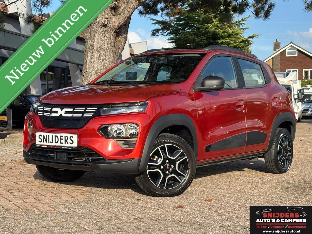 Dacia Spring - Extreme 27 kWh navi airco carplay camera - AutoWereld.nl