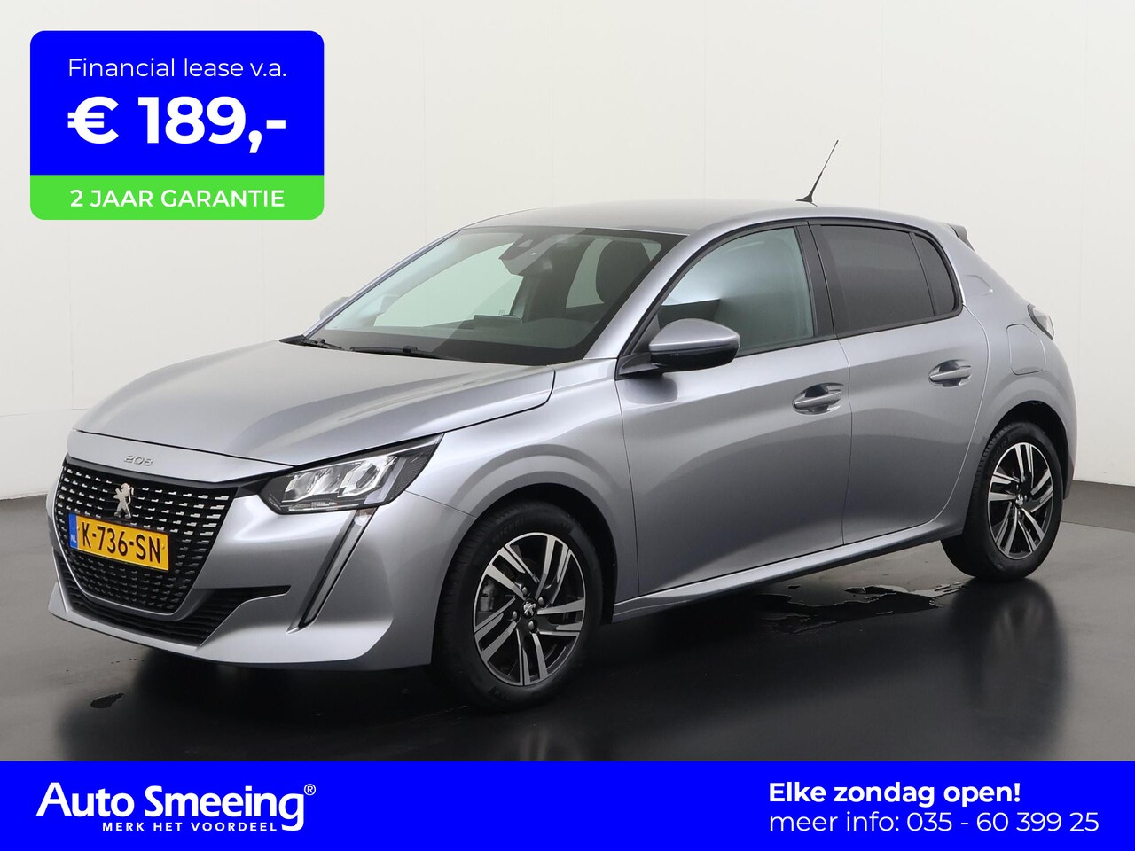 Peugeot 208 - 1.2 PureTech Blue Lease Allure | 100PK | Digital Cockpit | Zondag Open! - AutoWereld.nl