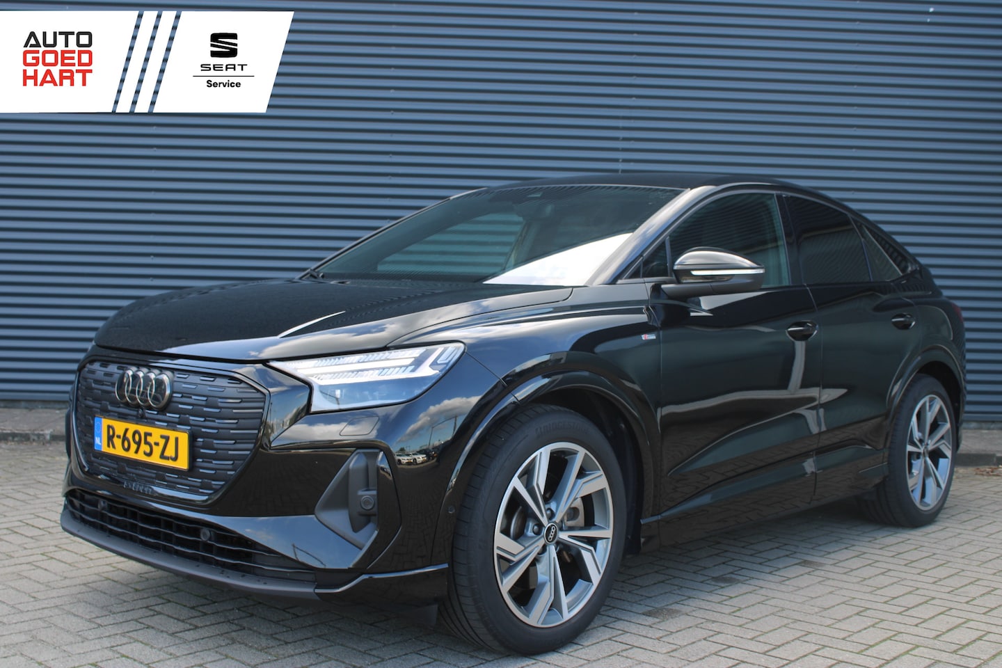 Audi Q4 Sportback e-tron - 40 S-Line 77 kWh Camera Sonos Adaptive-cruise - AutoWereld.nl