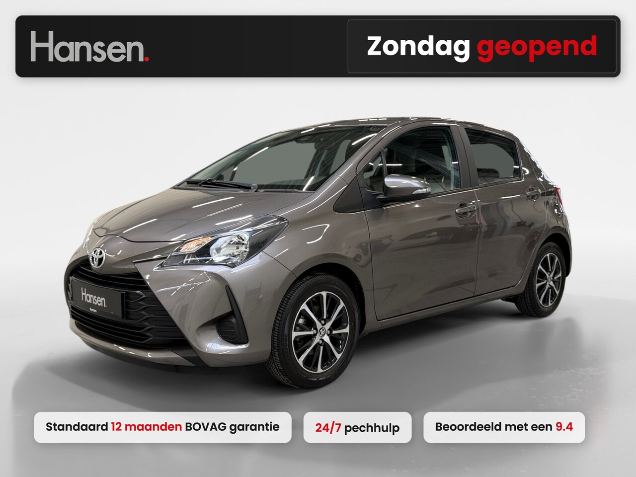 Toyota Yaris - 1.0 VVT-i Connect I NAP! I Camera I Bluetooth I Airco I Multifunctioneel Stuurwiel I - AutoWereld.nl
