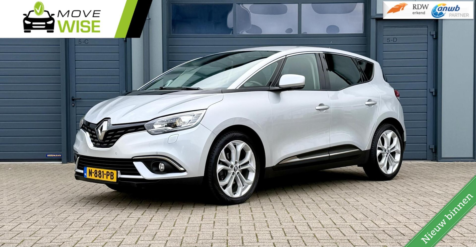 Renault Scénic - 1.2 TCe 116pk Intens | Nieuwe Model | Lage KM | Trekhaak | Zeer Nette Staat | Compleet Uit - AutoWereld.nl