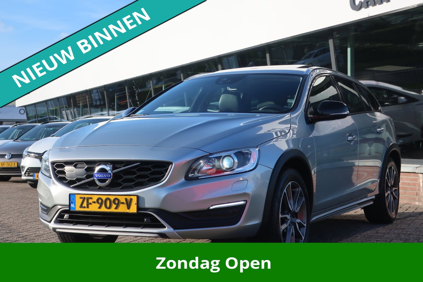 Volvo V60 Cross Country - 2.0 D4 Summum 2e EIG_LED_ADA-CRUIS_PANO_CAM_BLIZ. - AutoWereld.nl