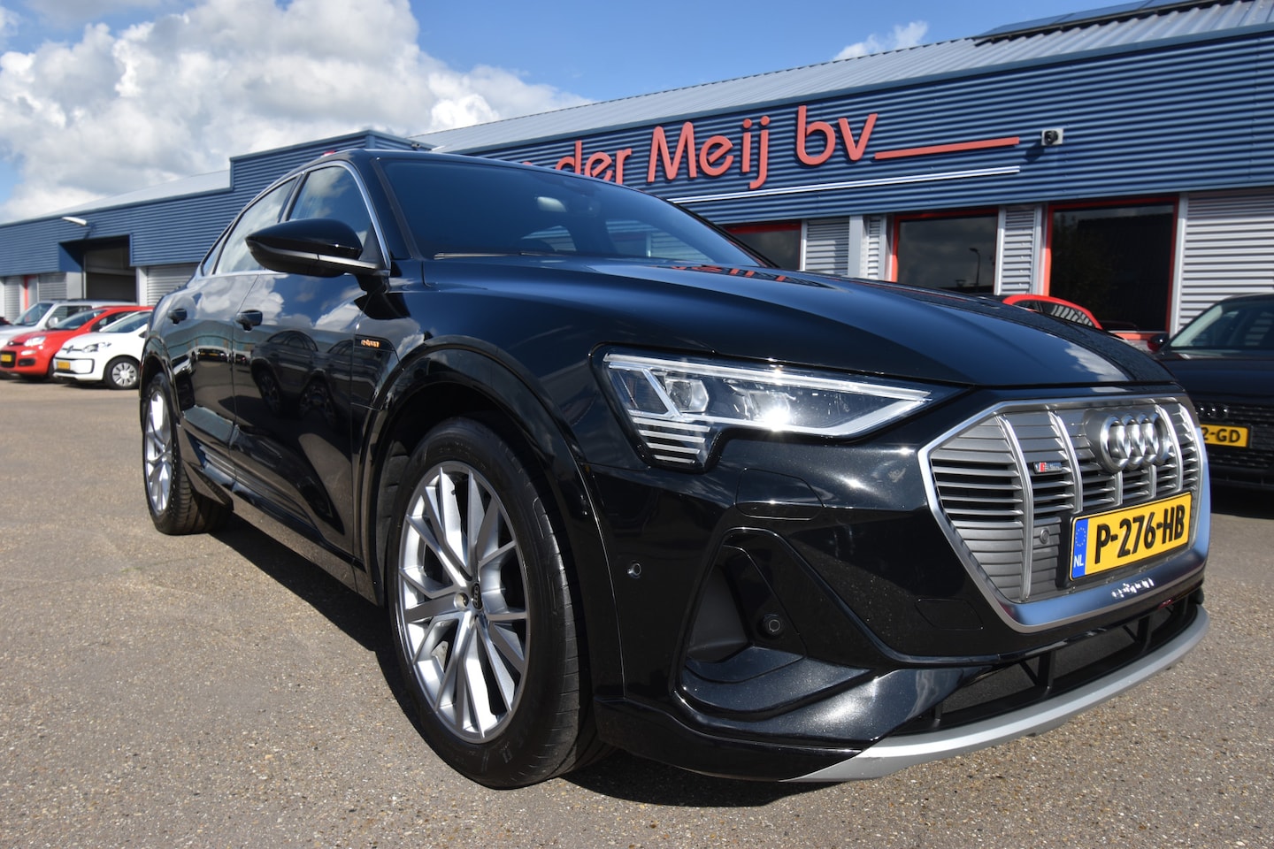 Audi e-tron Sportback - 55 quattro S edition 95 kWh , LUCHTVERING , TREKHAAK , LEDER BEKL , LED KOPL , PDC V+A , - AutoWereld.nl