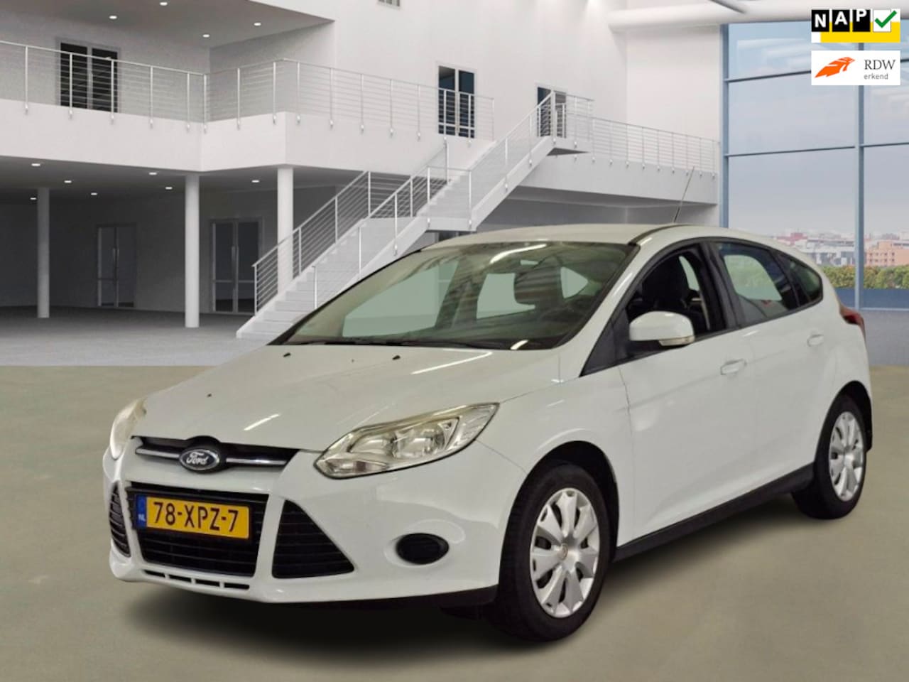 Ford Focus - 1.0 EcoBoost Trend|NAVI|PDC|AIRCO|CRUISE|2XSLEUTELS|APK05-04-2027 - AutoWereld.nl