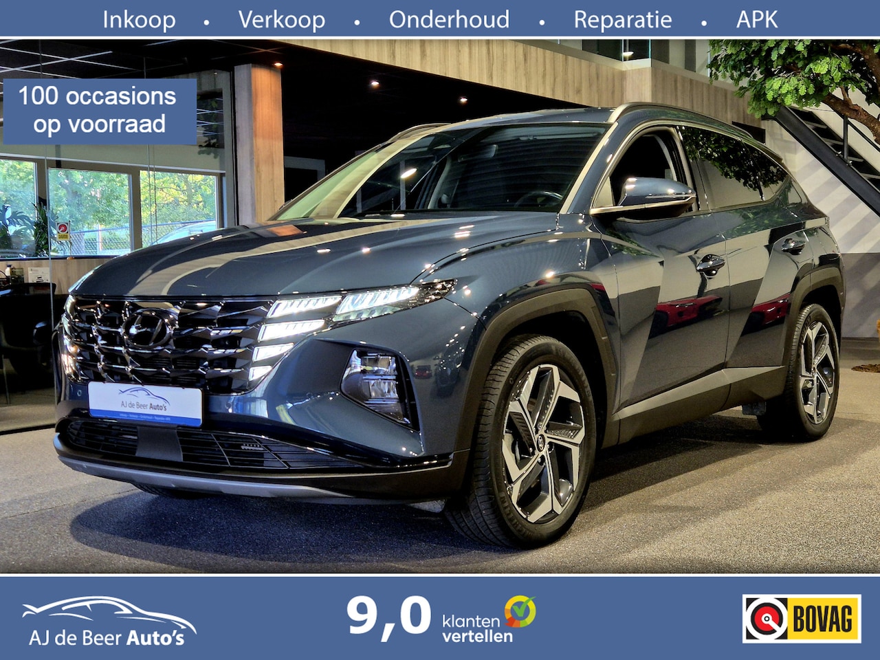 Hyundai Tucson - 1.6 T-GDI PHEV Comfort Smart 4WD Stuur/Stoelverwarming | Camera | Carplay/Android | el ach - AutoWereld.nl