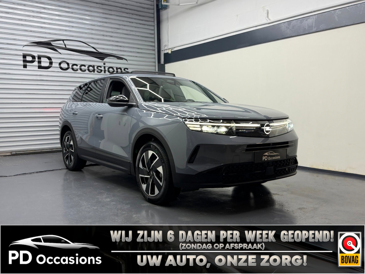 Opel Grandland - 1.2 Turbo Hybrid 145PK GS - Pano - Focal - (360) Camera - Keyless - AutoWereld.nl
