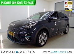 Kia e-Niro - DynamicPlusLine 64 kWh | SOH 100% | 3-fase | Open dak Trekhaak CarPlay ECC Nav ACC 17" LMV